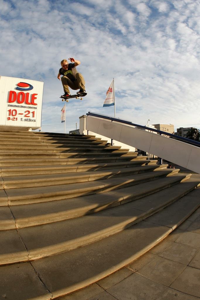 skater ollie massive stairs